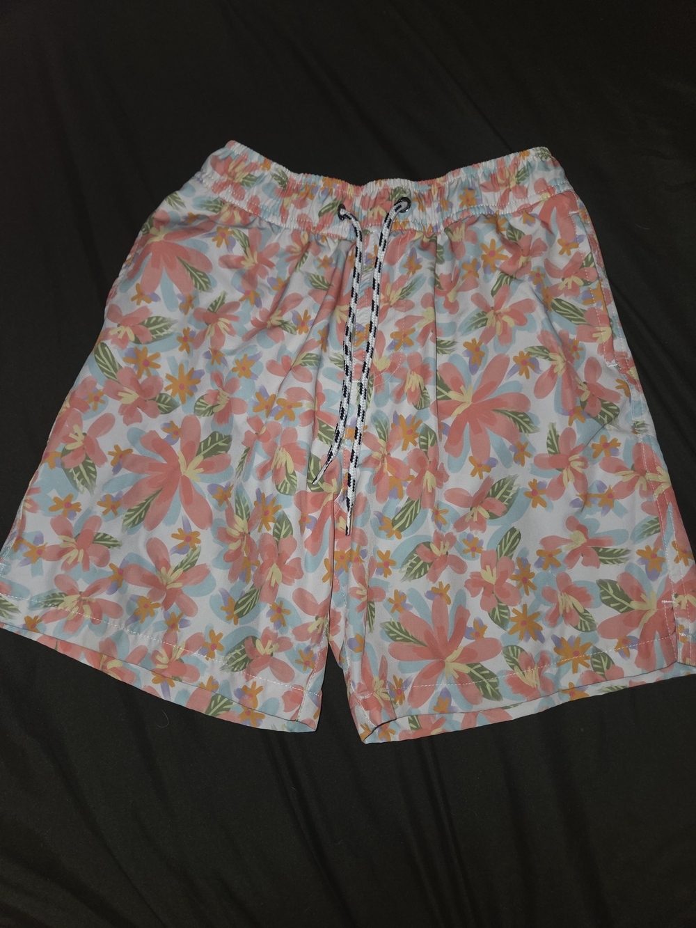 Snapper Rock Hawaiian Luau Sustainable Swim Short Men's Size Small